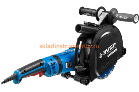 Электрический штроборез ЗУБР ПРОФЕССИОНАЛ ЗШ-П45-2100 ПВТК