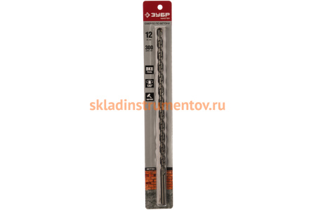 Сверло по бетону "Мастер" (12х300 мм) Зубр 2922-300-12