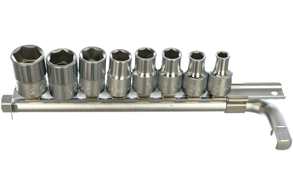 Комплект 6-гранных головок с L-образным воротком Hans 4609M