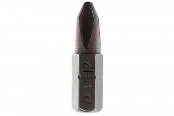 Бита PH-2 Профи (2 шт; 25 мм) ПРАКТИКА 035-578