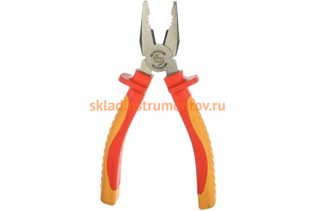 Универсальные диэлектрические плоскогубцы 180 мм 1/6/60 Энкор 19011