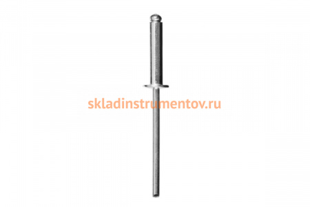 Заклепки алюминиевые Alu Al5052 (500 шт; 4.8х12 мм) Kraftool 311701-48-12
