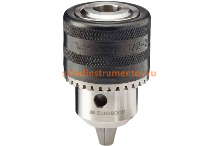 Патрон сверлильный ключевой 1.5-13 мм резьба 1/2”-20UNF EUROBOOR IBK.13