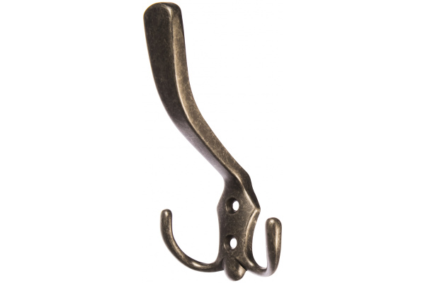 Мебельный крючок JET 585 трехрожковый, ант. серебро CQ585Z.003SA99