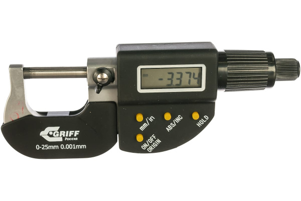 Микрометр GRIFF МКЦ 25 ГОСТ 6507-90 017112