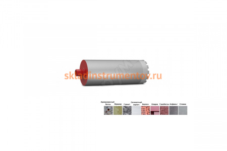 Коронка сверлильная алмазная HSP-E (250х450 мм; 1 1/4 UNC) Rothenberger FF51250