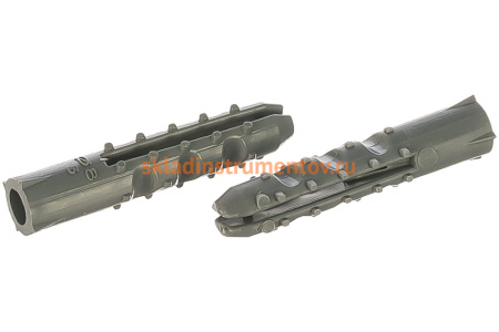 Дюбель распорный "ЕЖИК" полипропиленовый 25 шт. (8х40 мм; ТФ6) ЗУБР 4-301066-08-040