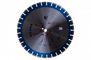 Диск алмазный сегментный Master Line 1A1RSS по железобетону (500х25.4 мм) для резчиков Diam 000506