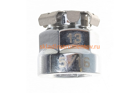 Переходник для вставок 5/16" под ключ 13 мм KING TONY 373225H