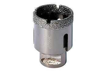Коронка алмазная по керамограниту (44 мм; М14) для УШМ Энкор 48310