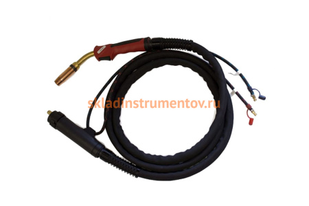 Горелка PRO MIG 400 WATER COOL (400 A; 60%; EURO; 4 м) AURORA 12038