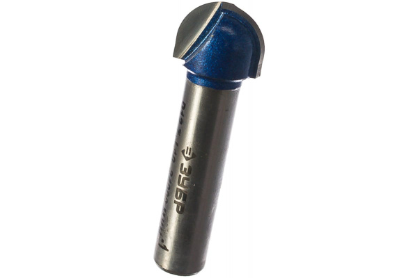 Фреза пазовая галтельная ПРОФЕССИОНАЛ (12.7х10х42 мм; R6.35 мм; хвостовик 8 мм) Зубр 28751-12.7-10