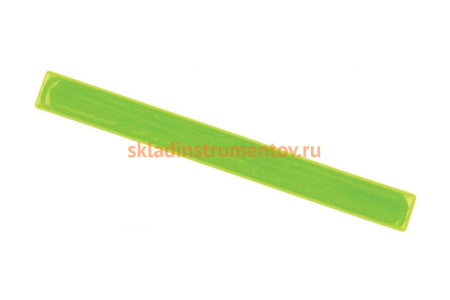 Светоотражающий, самофиксирующийся браслет STAYER MASTER желтый 11630-Y