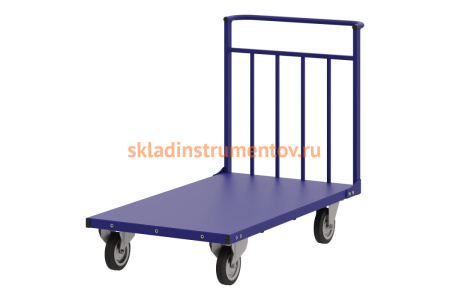 Тележка RUSKLAD платформенная усиленная ТПУ 10 (800х1800) d200мм усиленные Тележка RUSKLAD платформенная усиленная ТПУ 10 (800х1800) d200мм усиленные