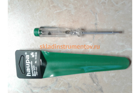 Индикатор напряжения 100-250В в упаковке HAUPA 100646