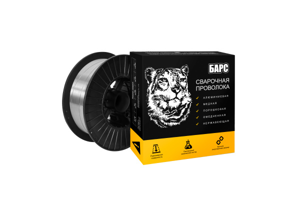 Проволока нержавеющая 308LSi (1 мм; кассета 15 кг) БАРС СВ000011189