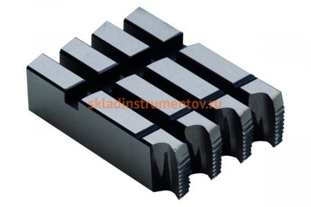 Комплект резьбонарезных гребёнок (1/2"-3/4"; BSPP; правая; HSS) REKON 021006