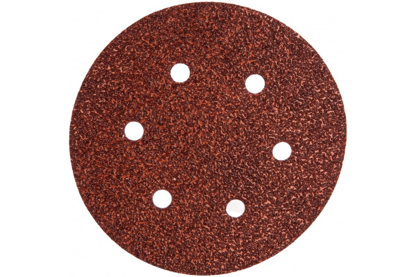 Круг шлифовальный на липучке для обработки дерева (150 мм; Р40; 6 отверстий) KLINGSPOR 270289