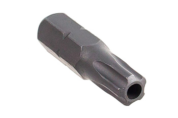 Бита с отверстием 5-ти лучевая TS30, 25 мм FORCE 12F2530