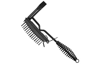 Молоток сварщика шлакоотбойный с щеткой БАРС СВ000015296
