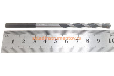 Сверло по бетону "Супер-6" (6x100 мм) Зубр 2916-100-06