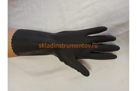 Латексные химически стойкие перчатки Jeta Safety JL711-XXL Латексные химически стойкие перчатки Jeta Safety JL711-XXL