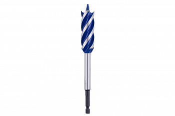 Сверло 4-х заходное по дереву (22х165 мм) ПРАКТИКА 037-688