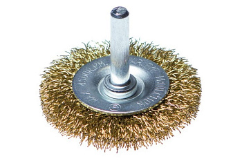 Щетка-крацовка со шпилькой для дрели, 50 мм РемоКолор 45-3-105