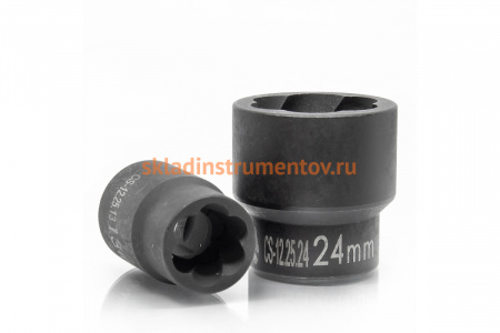 Короткая спиральная головка 21 мм на 1/2" СТАНКОИМПОРТ CS-12.25.21