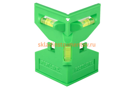 Пластмассовый уровень-угольник с магнитом Stayer MASTER POSTLevel 3456_z01
