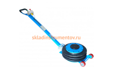 Пневматический 3-секционный домкрат с ручкой AE&T 5т T08105A