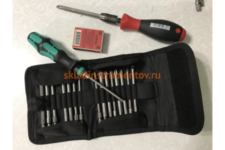 Набор бит Kraftform Kompakt 60 Wera WE-059295