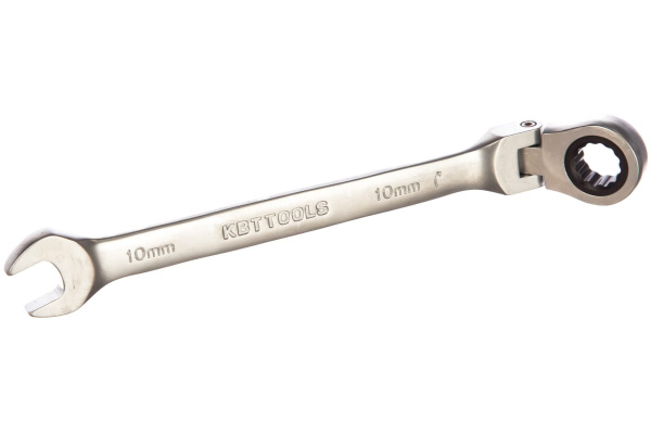 Набор гаечных трещоточных ключей с шарниром КВТ НТКШ-5 8-14 79201