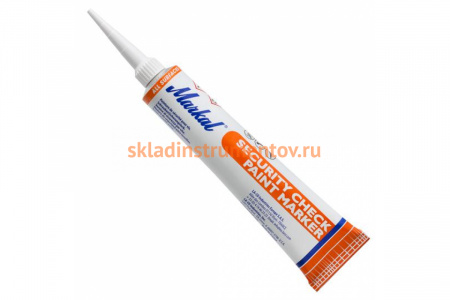 Маркер-краска для пломбирования Markal Security Check, белый 96668