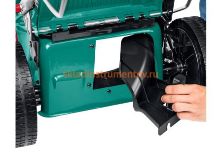 Самоходная бензиновая газонокосилка ЗУБР 460 мм, 4.5 л.с. ГБС-460