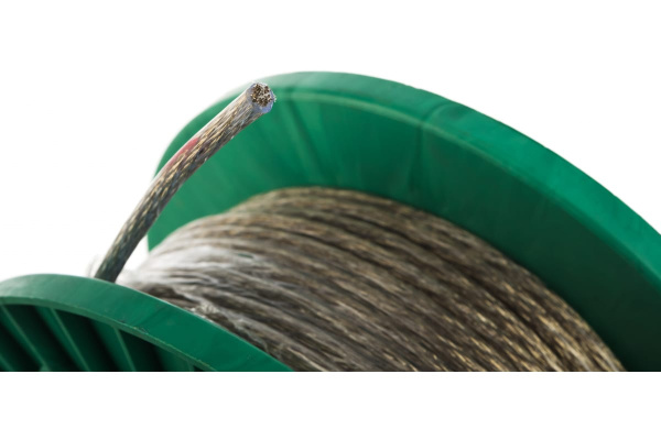 Металлополимерный трос СИБРТЕХ прозрачный ПР-5,0 47639 Металлополимерный трос СИБРТЕХ прозрачный ПР-5,0 47639