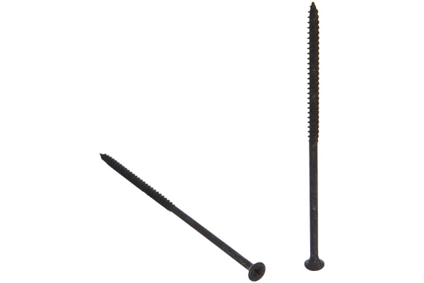 Универсальные саморезы Зубр оксидированные по дереву/металлу, PH2, 4,8x125мм, ТФ7, 10шт 4-300017-48-125