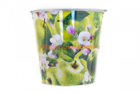 Ведро 12л Яблоки Центроинструмент 1039-12-6