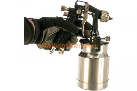 Краскораспылитель GAV 2000 1.5 с нижним бачком, быстросъемное соединение 26552