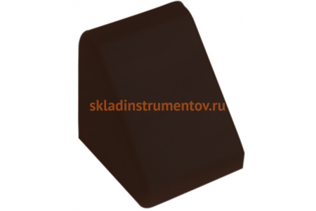 Уголок пирамида с заглушкой MFK-TORG 20х20х17 венге 20 20 17 4