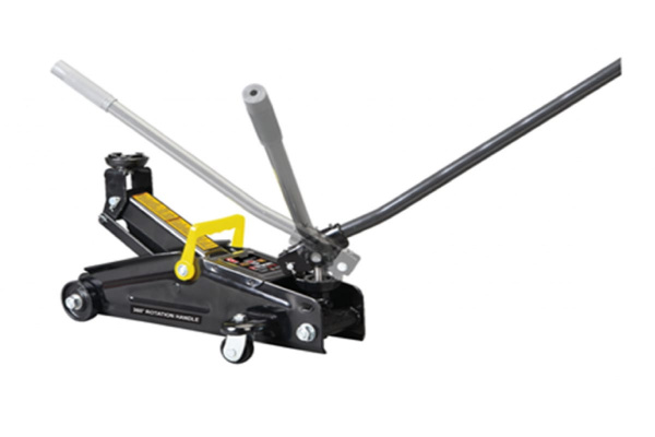 Подкатной домкрат TORIN Н.130мм-340мм с вращ 360гр.рукояткой T82000DR