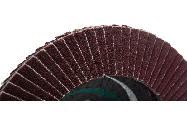 Круг лепестковый торцевой абразивный (115x22.23 мм; P80) для шлифования Луга 3656-115-80