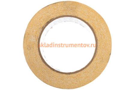 Клейкая двухсторонняя лента РемоКолор тканевая основа, 48 мм х 25 м, 170 мкм 49-5-525