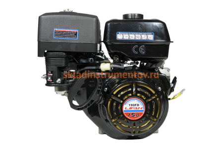 Двигатель LIFAN 190FD D25, 18А 00-00000643