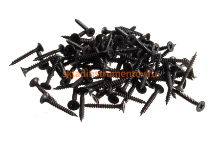 Саморезы универсальные оксидированные по дереву/металлу 95 шт. (3,5х30 мм; PH2; ТФ7) ЗУБР 4-300017-35-030