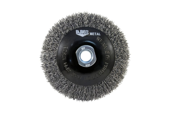 Щётка коническая гофрированная METAL Standard (115 мм; М14) для УШМ D.BOR D10-MS-115-M14-030