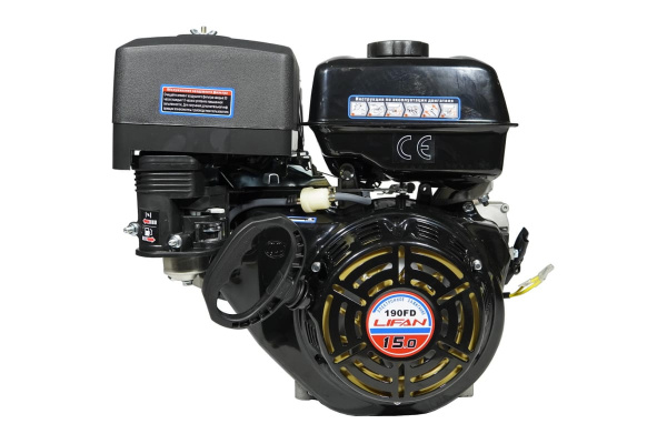 Двигатель LIFAN 190FD D25, 18А 00-00000643