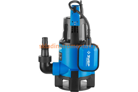 Дренажный насос ЗУБР Профессионал 400 Вт для грязной воды НПГ-Т3-400