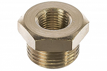 Переходник мама 1/8" - папа 3/8" 1218/3 270/2 M3/8*F1/8 GAV 12009