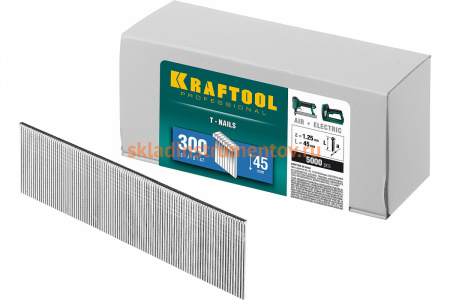 Гвозди для нейлера Kraftool тип 300 5000 шт. 31785-45